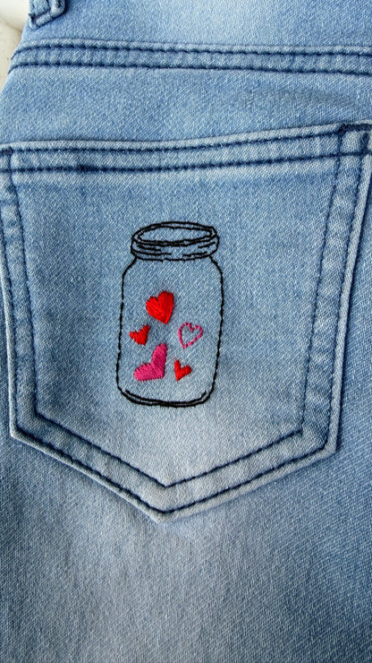 מדבקות רקמה - מארז אהבה