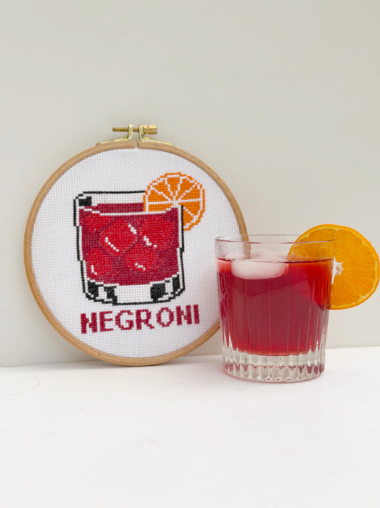 ערכת רקמת איקסים - קוקטיילים - נגרוני