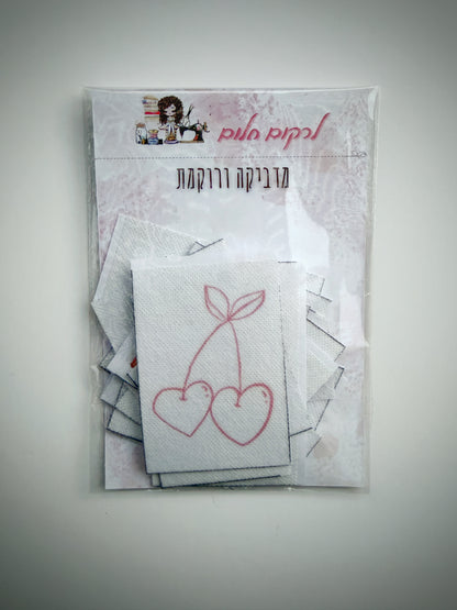 מדבקות רקמה - מארז אהבה