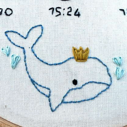 רוקמת בעצמי - תעודת לידה בעיצוב אישי - 19 ס״מ