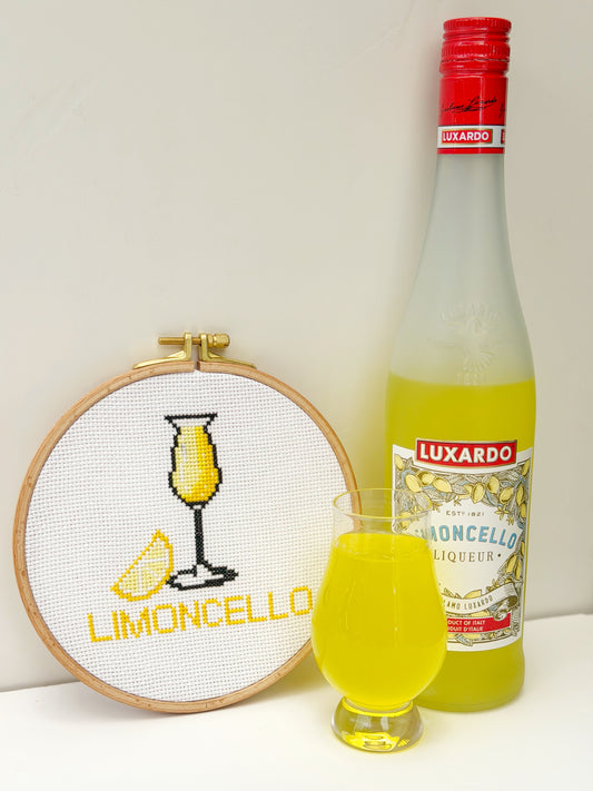 ערכת רקמת איקסים - קוקטיילים - לימונצ׳לו
