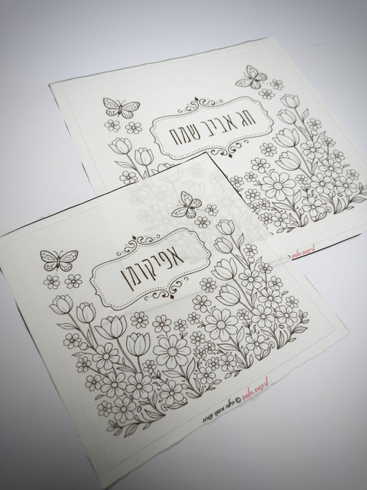 כיסוי מצות אביבי