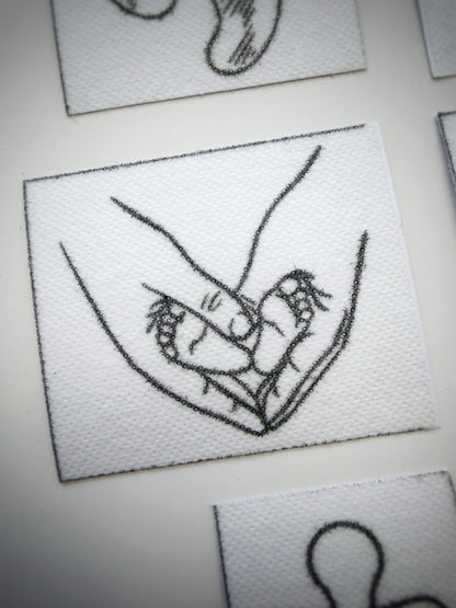 מדבקות רקמה - מארז תינוקי