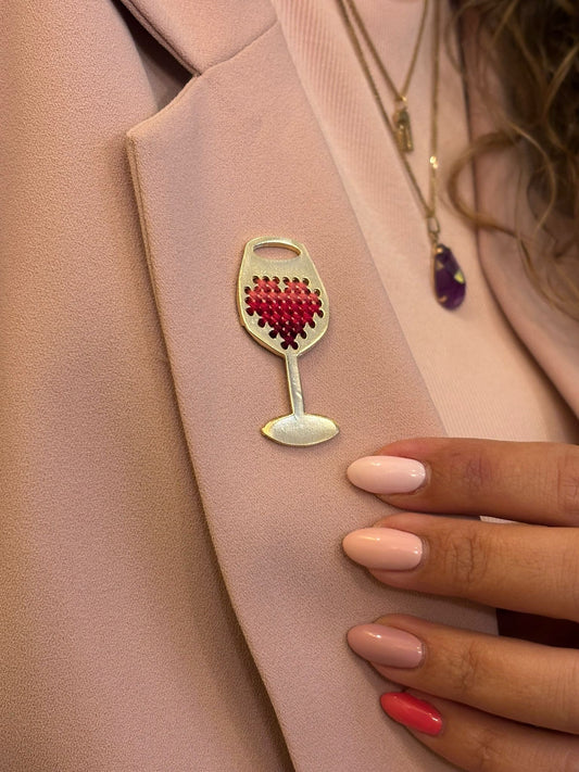 ערכת סיכת דש רקומה